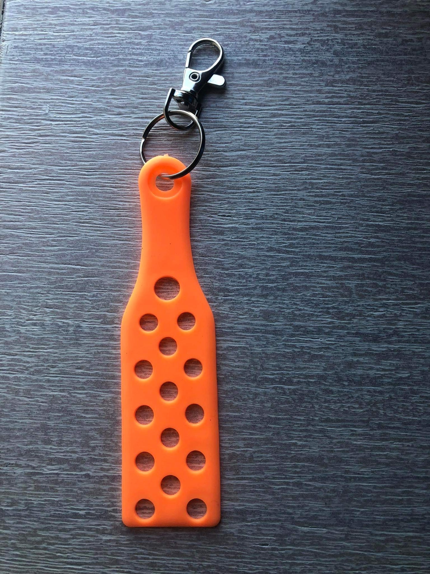 Orange bag tag